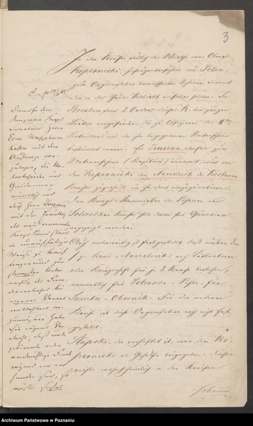 Obraz 6 z jednostki "Acta generalia des Oberpäsidialkommissars Landrat von Madai zu Kosten betreffend die Verfolgung der polnisch-revolutionären Umtriebe im Kreise Kosten /Kościan/."