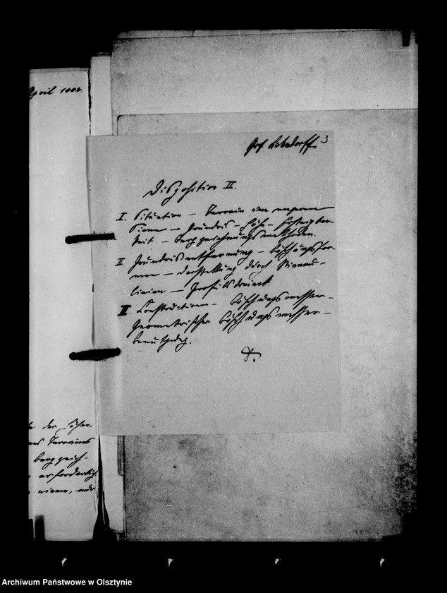 image.from.unit.number "Haus- u. Kalssenarbeiten. Abt. B. Terrain- Lehre, Gf. Lehndorff, Portepeefähnrich im neuen Drag. Kassel. Rgt. 3"