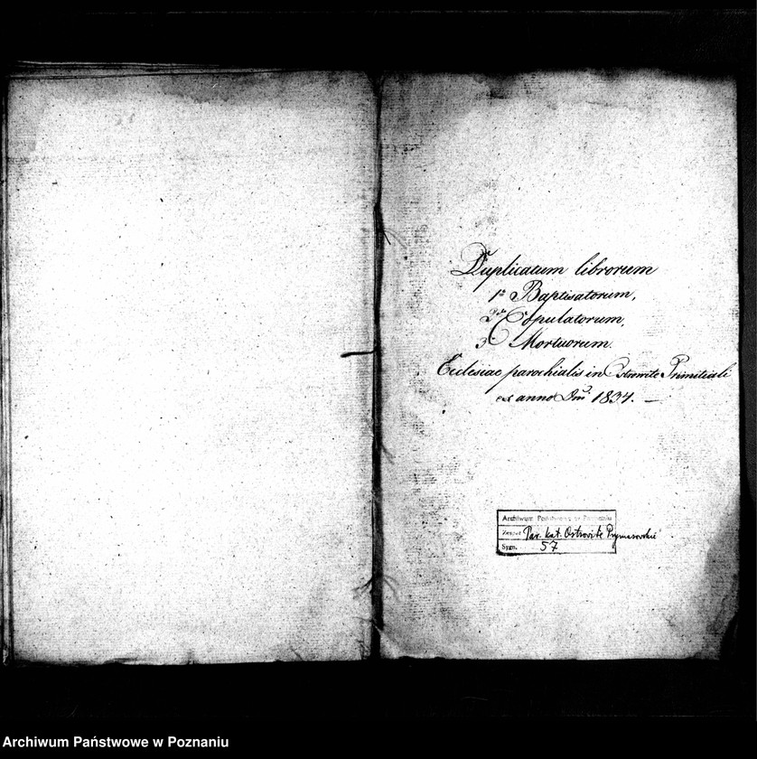 image.from.unit.number "Duplicatum librorum baptisatorum, copulatorum, mortuorum"