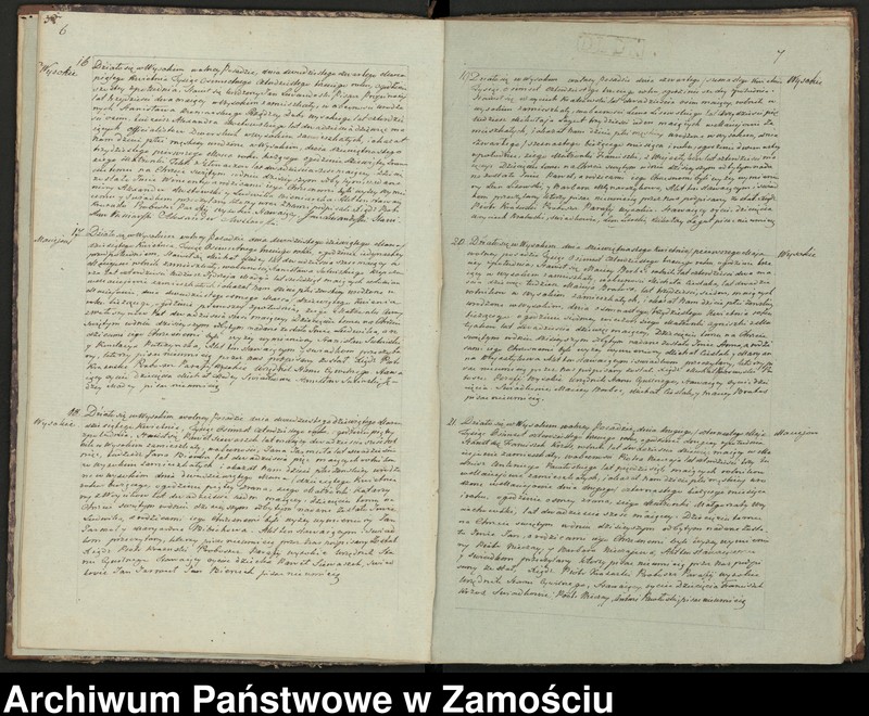Obraz 6 z jednostki "Księga urodzeń, małżeństw i zgonów"