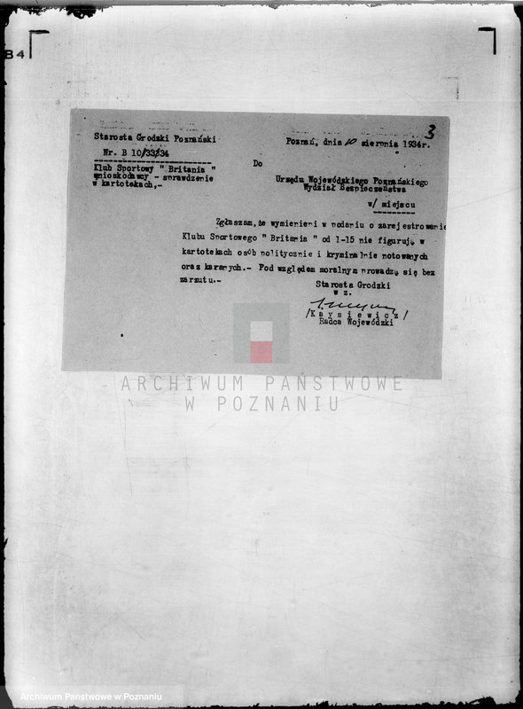 Obraz 7 z jednostki "/Klub Sportowy,,Britania" w Poznaniu/"