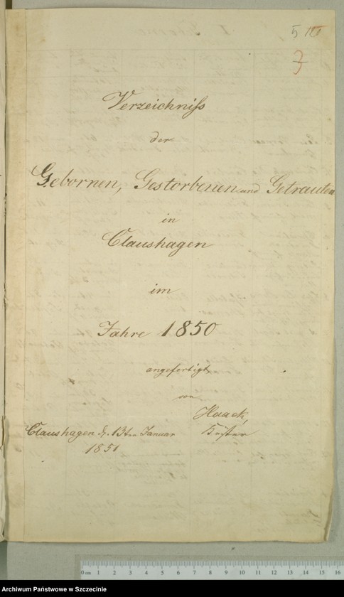 image.from.unit.number "Die Duplicate des Kirchenbuchs von Claushagen [Przytoń], Gerdshagen [Gardno], Rosenfelde [Brzeźniak] und Bernsdorff [Zdrojewo]"