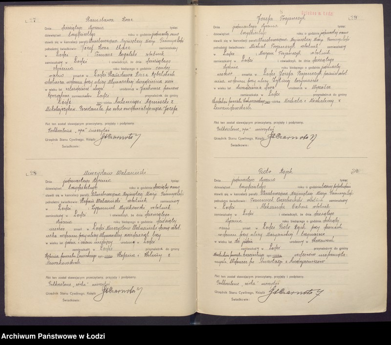 Obraz 10 z jednostki "Akta zgonów"