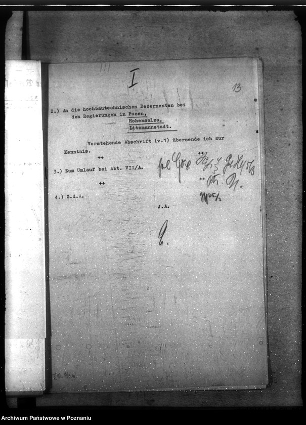 Obraz 18 z jednostki "Verschiedene Verwaltungssachen der Reichsbauämter"