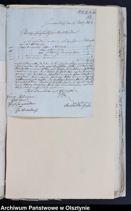 image.from.unit.number "Schul-Casen Rechnung der Arnsdorffschen Kirche"