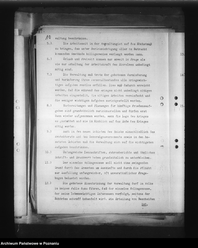 Obraz 14 z jednostki "Zarządzenia w sprawie uproszczenia administracji"