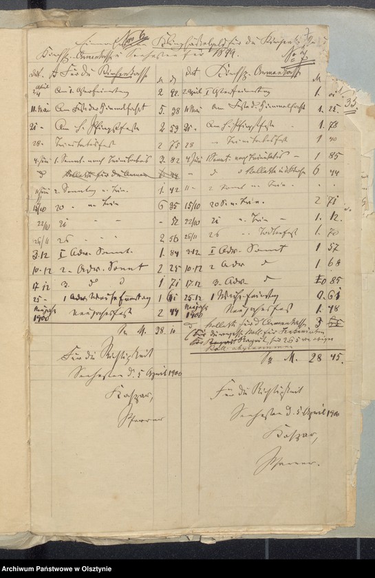 image.from.unit.number "Beläge zur Rechnung der Kirchenkasse Seehesten"
