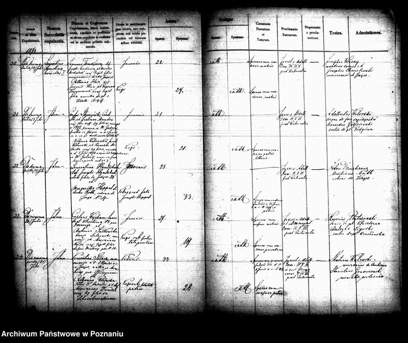 Obraz 10 z jednostki "Księga małżeństw"