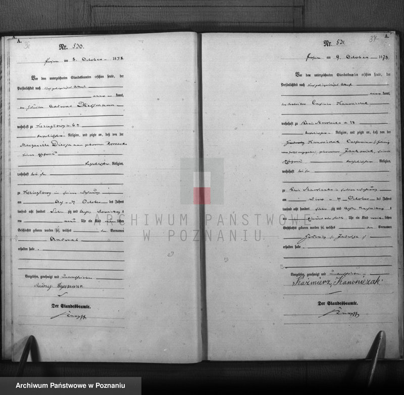 image.from.unit.number "Księga urodzeń t. II"