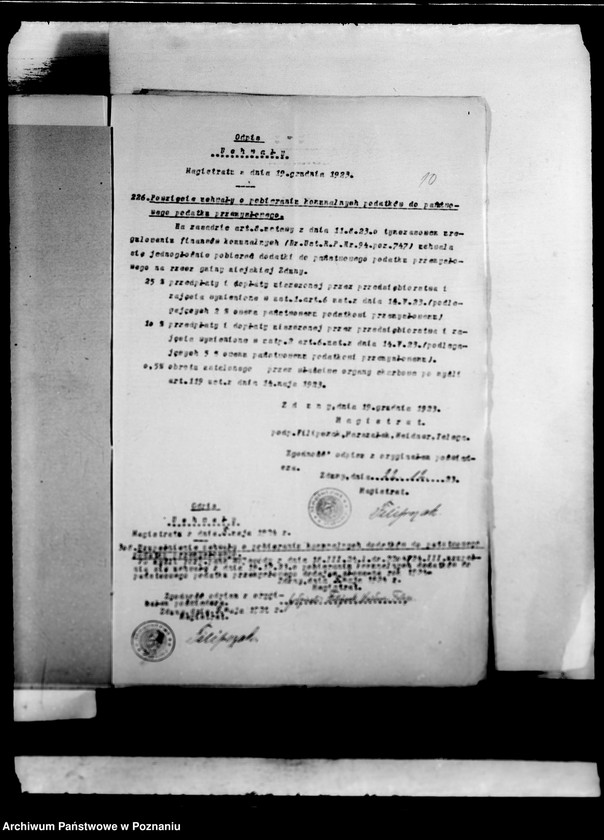 Obraz 14 z jednostki "Podatki Komunalne miasta Zduny"