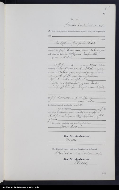 image.from.unit.number "Sterbe-Neben-Register Nr 1 - 33"