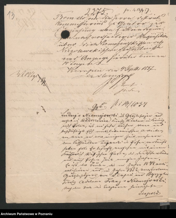 Obraz 16 z jednostki "A. betr. Josef Niemojewski, Gutsbesitzer"