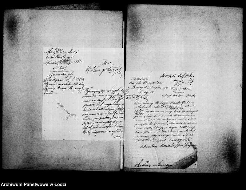 Obraz 16 z jednostki "Akta tyczące się awizacji"