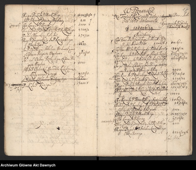 image.from.unit.number "Raptularz podatków anni 1677."