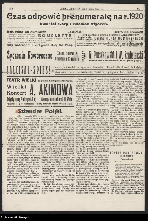 Obraz 18 z jednostki "Hołdy; listy, depesze, adresy, od instytucji, organizacji, osób prywatnych"