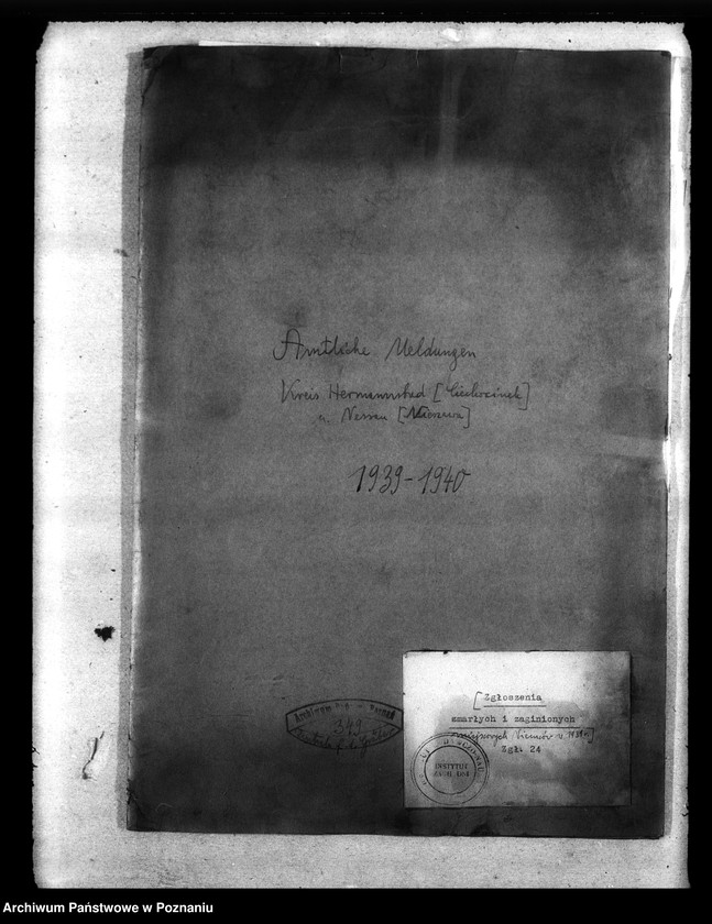 Obraz 4 z jednostki "Amtliche Meldungen Kreis Hermannsbad (Ciechocinek) u. Nessan (Nieszawa)"
