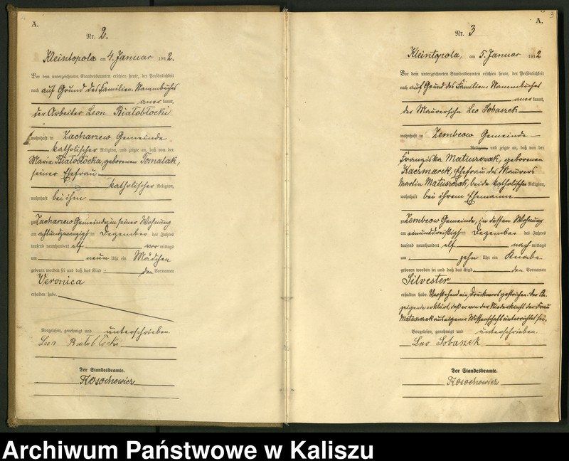 Obraz 5 z jednostki "[Księga urodzeń]"