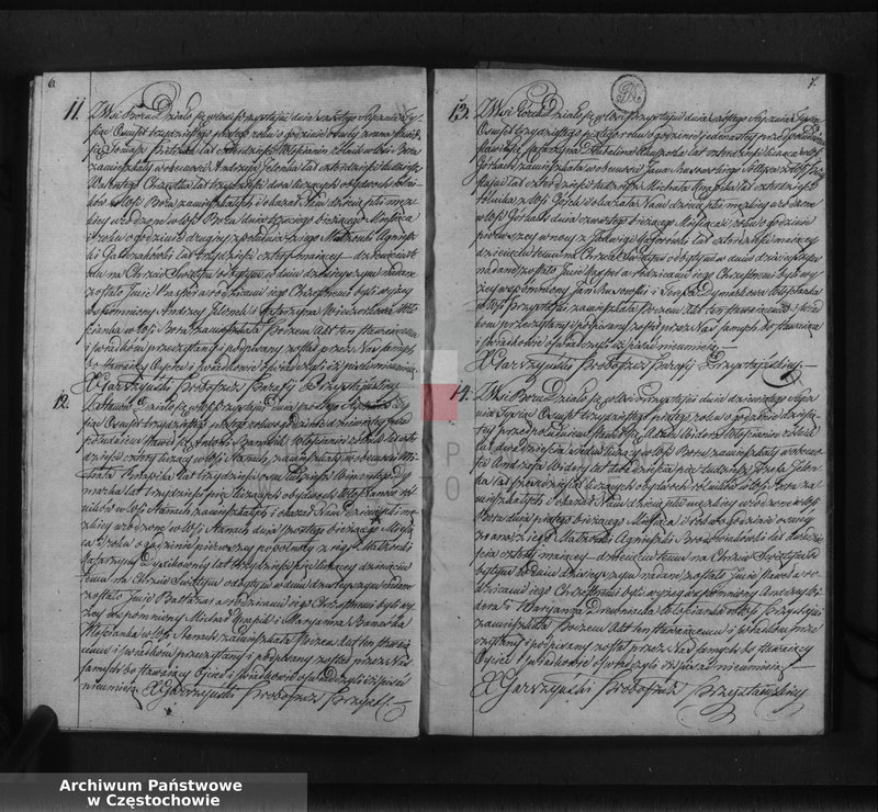 image.from.unit.number "Księga duplikat [akt] urodzonych, zaślubionych i zmarłych Parafii Przystajń z roku 1835"