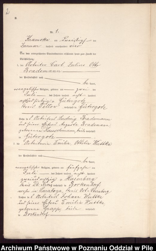 image.from.unit.number "Księga małżeństw"