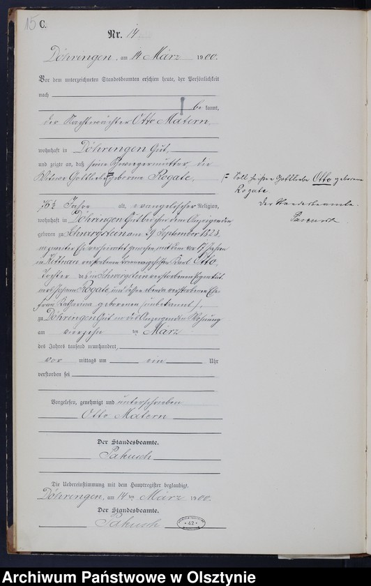 image.from.unit.number "Sterbe-Neben-Register Nr 1 - 50"