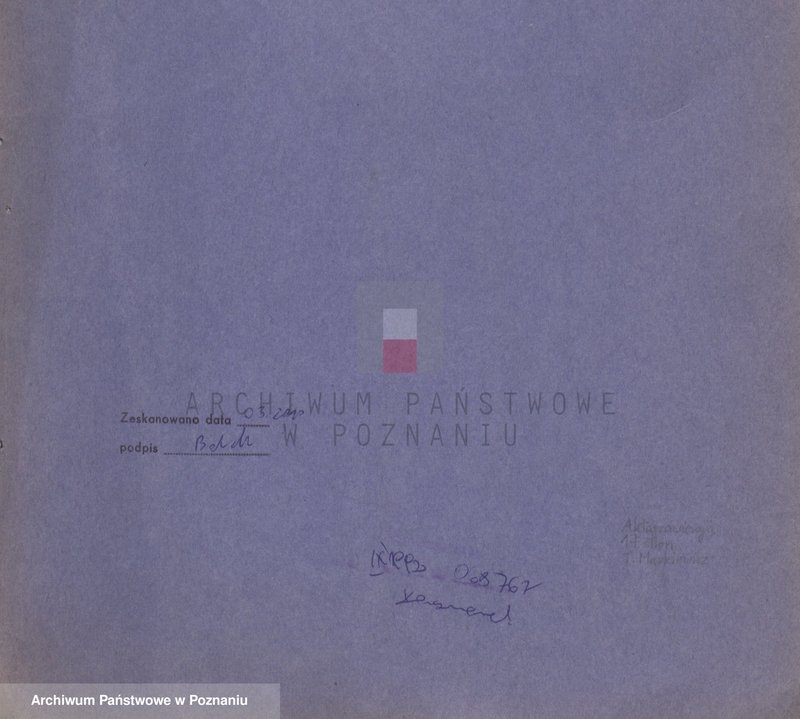 Obraz 20 z jednostki "Generalrechnung der Stadt Lissa; język niemiecki"