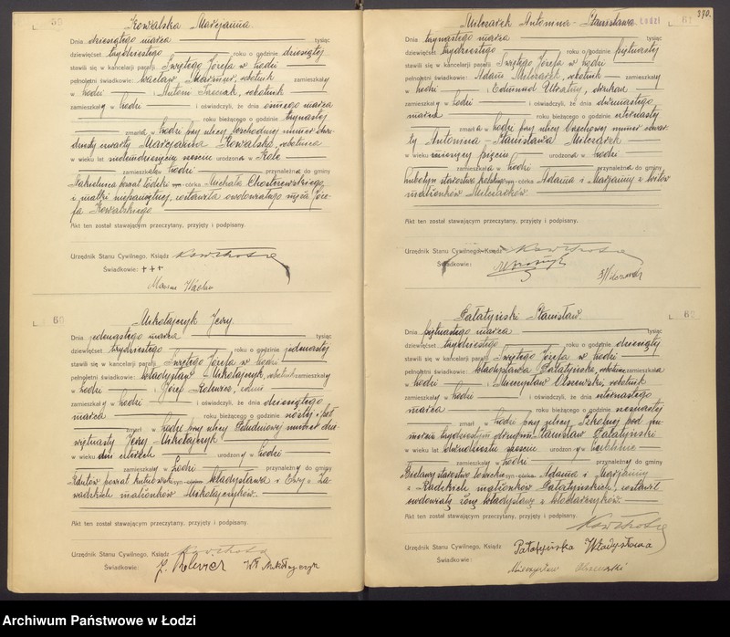 Obraz 18 z jednostki "Akta zgonów"