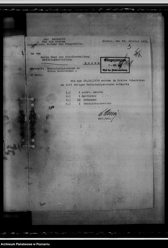 Obraz 8 z jednostki "Arbeitsübersichten der Gesundheitsämter"