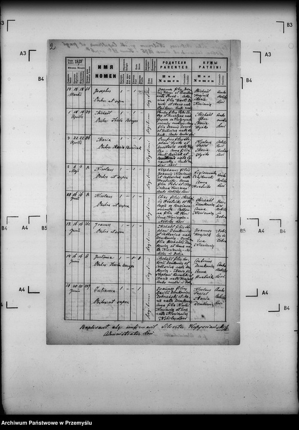 image.from.unit.number "[Kopie ksiąg metrykalnych parafii Dobra Szlachecka (dekanat Dynów, Bircza)]"