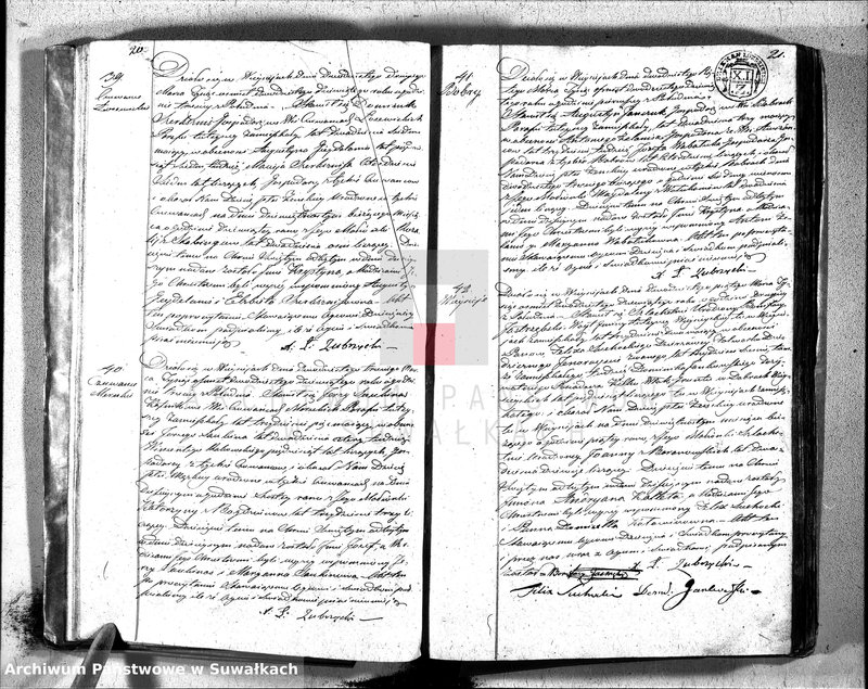 image.from.unit.number "Duplikat aktów urodzonych, zaślubuionych y umarłych katolików w parafii wieysieysiey w dekanacie łozdziejskim od dnia 1 stycznia do 31 grudnia 1829 roku"