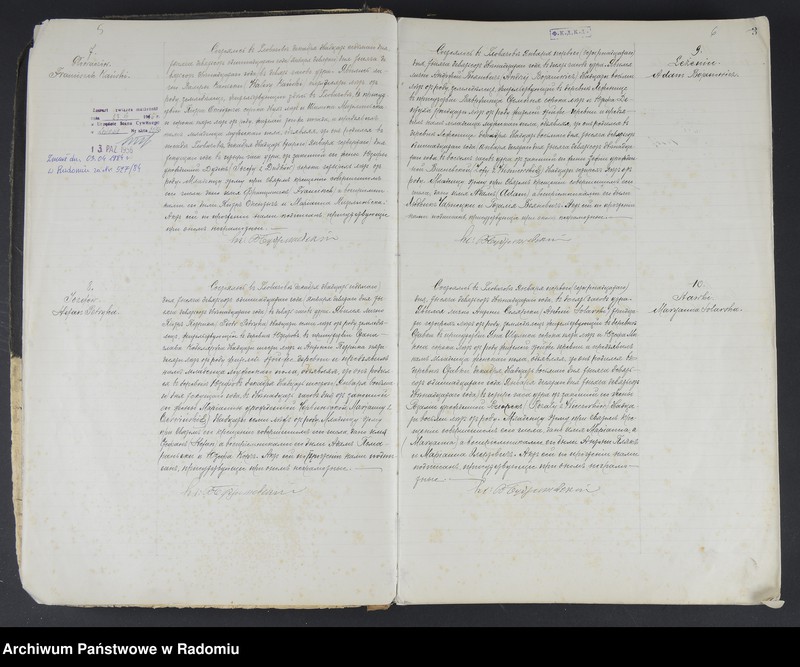 image.from.unit.number "Duplikat aktov graždanskago sostoâniâ urodivšihsâ, brakosočetavšihsâ i umerših v rimsko-katoličeskom prihode Glovačov za 1912 god"