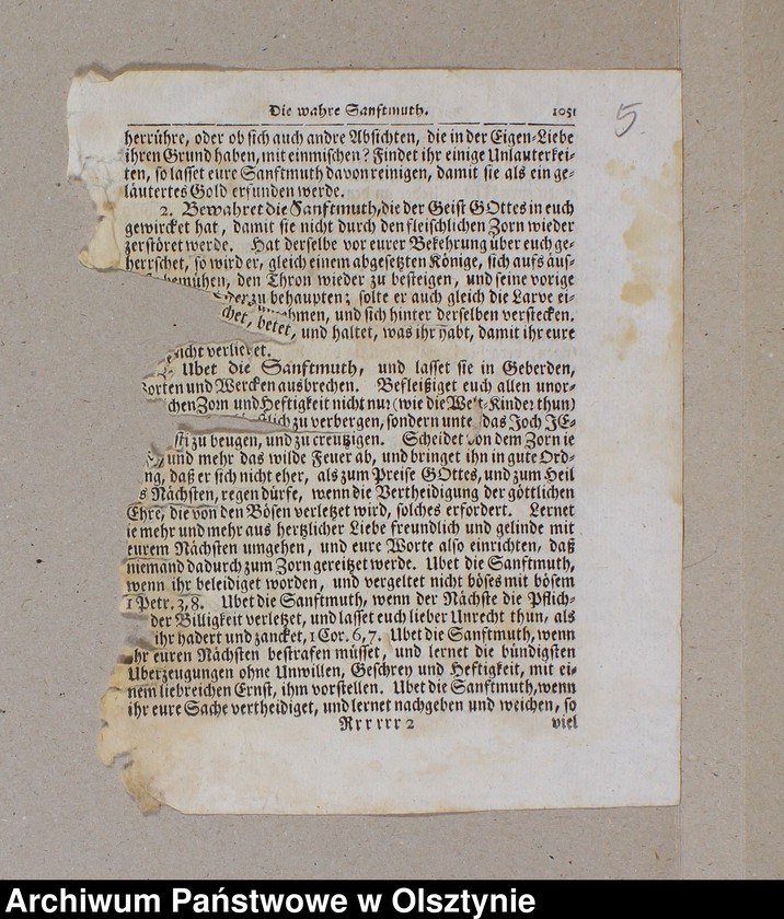 image.from.unit.number "1. Predikte im Jahre 1728 /Bruchstück/ 2.Amtsblätter pro 1842-1848 3. Lieder, Couplete usw. nach d. 1871 J. 4. Zeitungsausschnitte 1932"