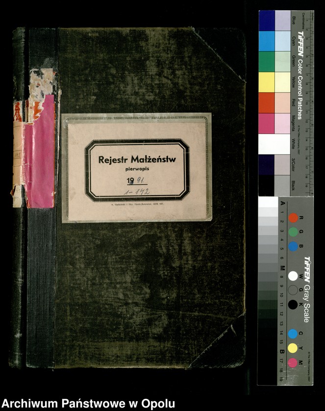 Obraz 3 z jednostki "Rejestr Małżeństw pierwopis 1891 [Opole] 1-142"