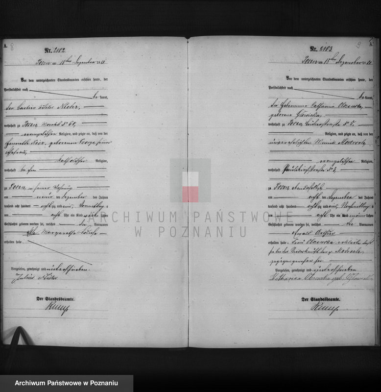 Obraz 6 z jednostki "Księga urodzeń t. V"