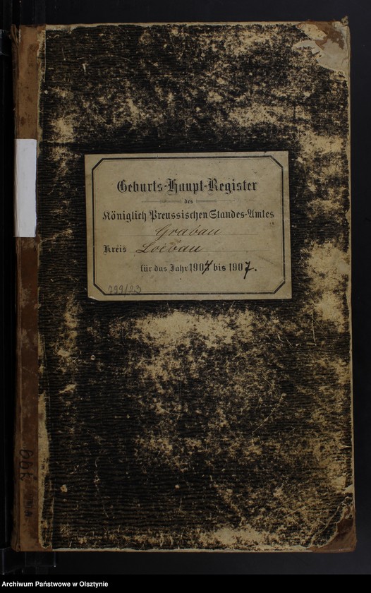 image.from.unit.number "Geburts-Haupt-Register Nr 1 -51,1 - 54, 1 - 43 , 1 - 49"