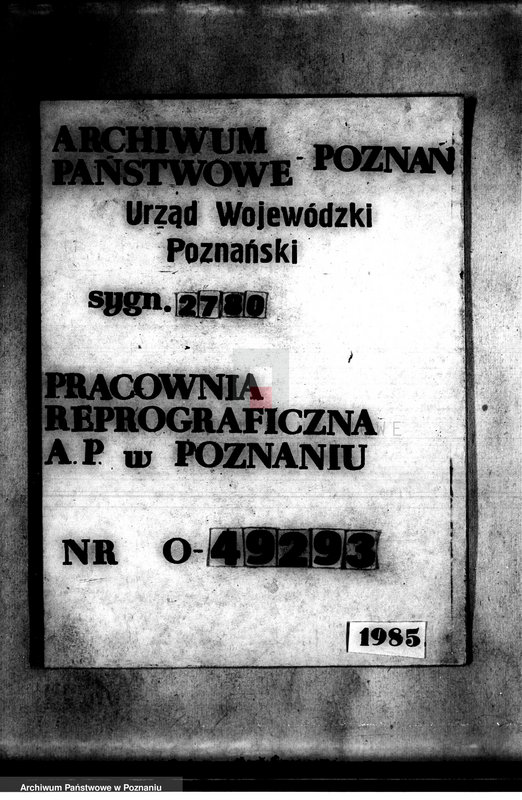 Obraz 18 z jednostki "/Majątek Grocholin prawo polowania na gruntach wykupionych/"