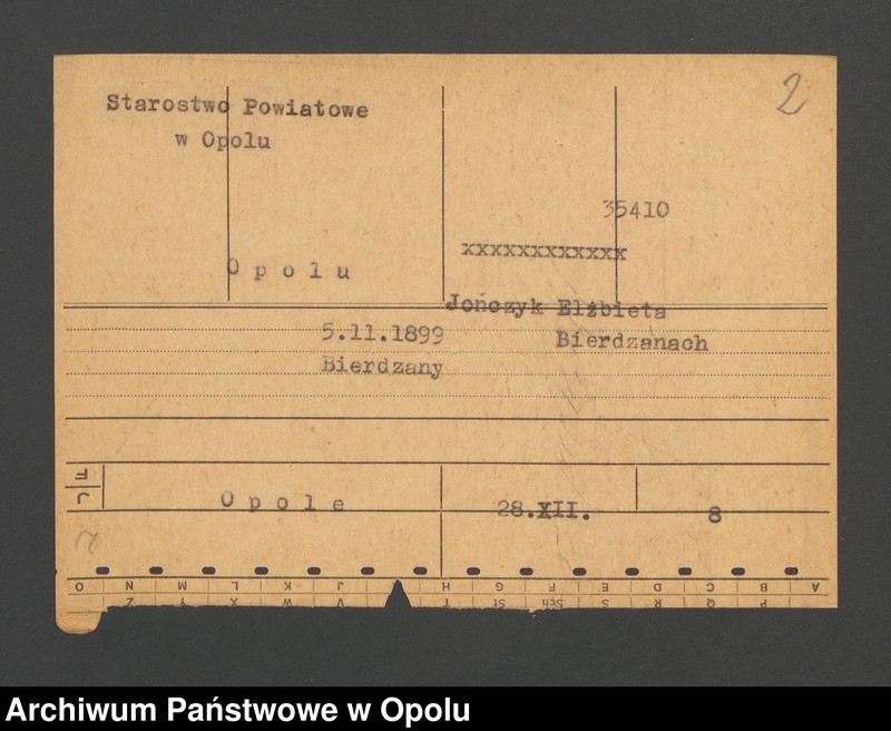 Obraz 4 z jednostki "[Gnielka Anna, ur. 6.7.1890 Sucholona]"