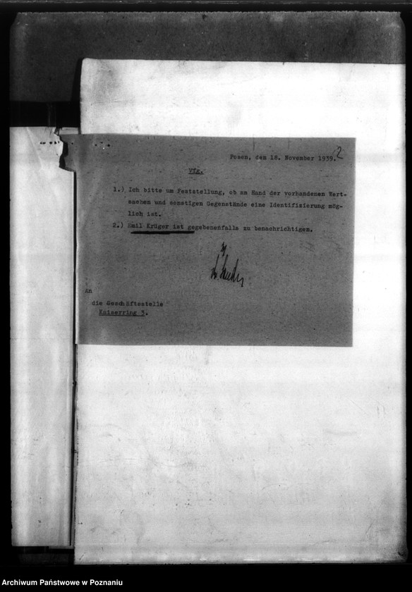 Obraz 6 z jednostki "Irma Krüger, geb. Zelmer, aus Litzmannstadt (Łódź)"