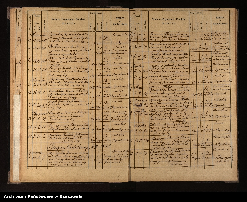 image.from.unit.number "Księga urodzeń, małżeństw i zgonów dla miejscowości Nowotaniec, Nadolany, Nagórzany, Pielnia, Wola Sękowa, Wola Jaworowa, Puławy"