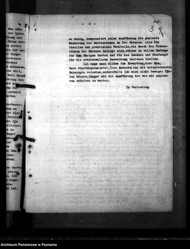 Obraz 7 z jednostki "Prace budowlane w ogrodzie urzędu namiestnika"