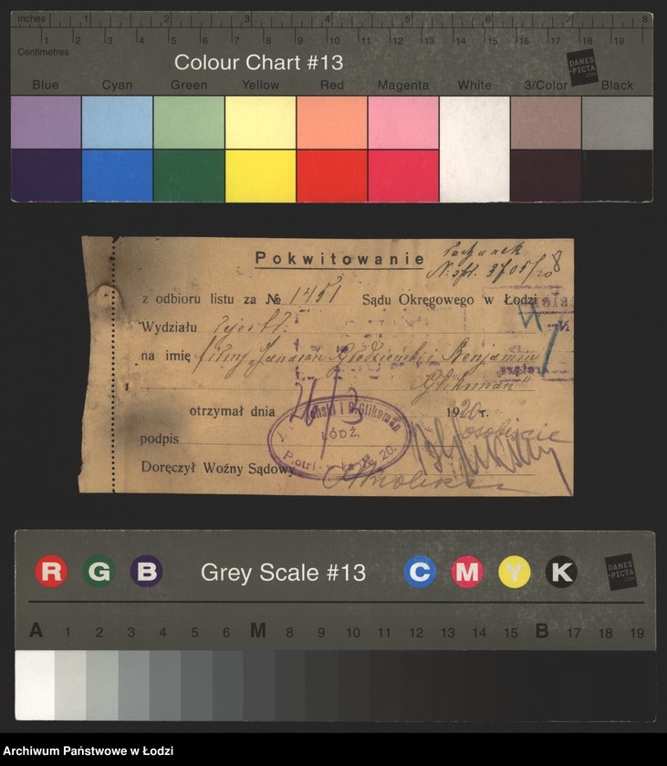 Obraz 10 z jednostki "Jonason Grodzieński i Benjamin Gliksman – fabrykacja i sprzedaż towarów włóknistych"