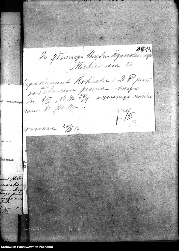 Obraz 17 z jednostki "Sprawy szczegółowo-administracyjne Aprowizacja Kongresówki"