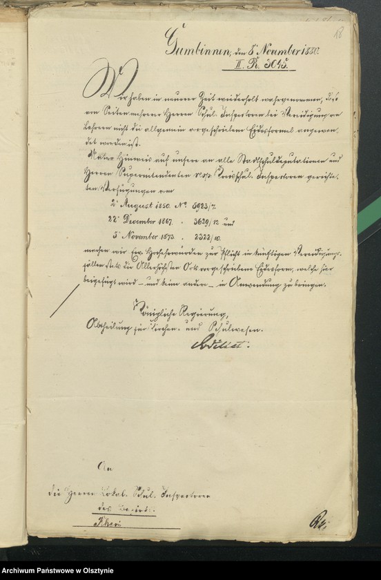 image.from.unit.number "Das Städtlische Schulwesen. Der Lehrer Anstellungssachen und Personalia"