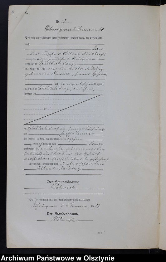 image.from.unit.number "Sterbe-Neben-Register Nr 1-33"