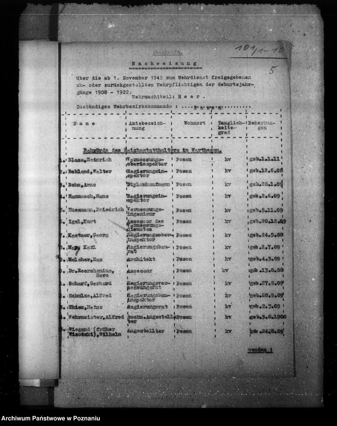 Obraz 10 z jednostki "Unbedingt kriegswichtige - Sachen"