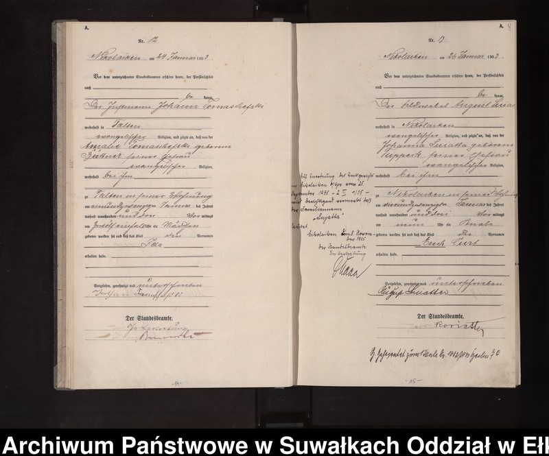 image.from.unit.number "Geburts-Haupt-Register des Königlichen Preussischen Standes-Amtes Nikolaiken Kreis Sensburg"