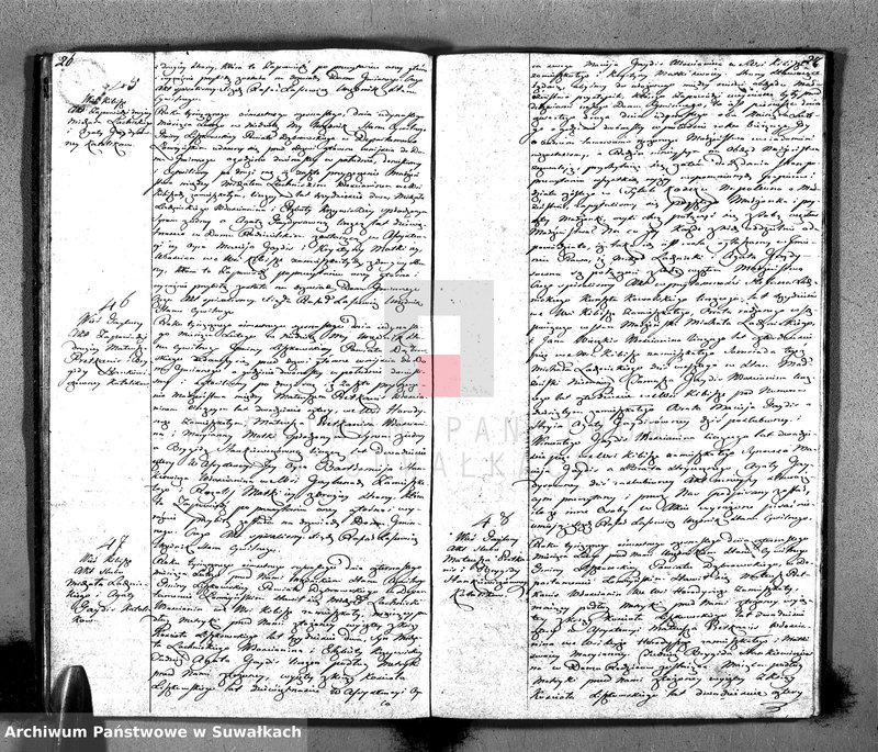 image.from.unit.number "Akta Cywilne Małżeństw Urzędnika Stanu Cywilnego Gminy Liszkowskiey w Roku 1815/16 spisane"
