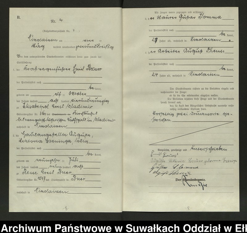 image.from.unit.number "Heirats=Haupt=Register des Königlichen Preussischen Standes-Amtes Nikolaiken Kreis Sensburg"