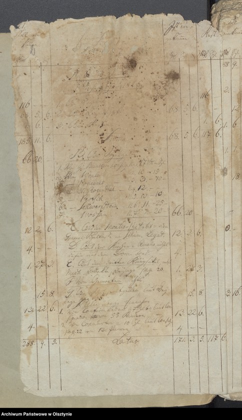 image.from.unit.number "Schwarzsteinsche Schul-Cassen Rechnung"