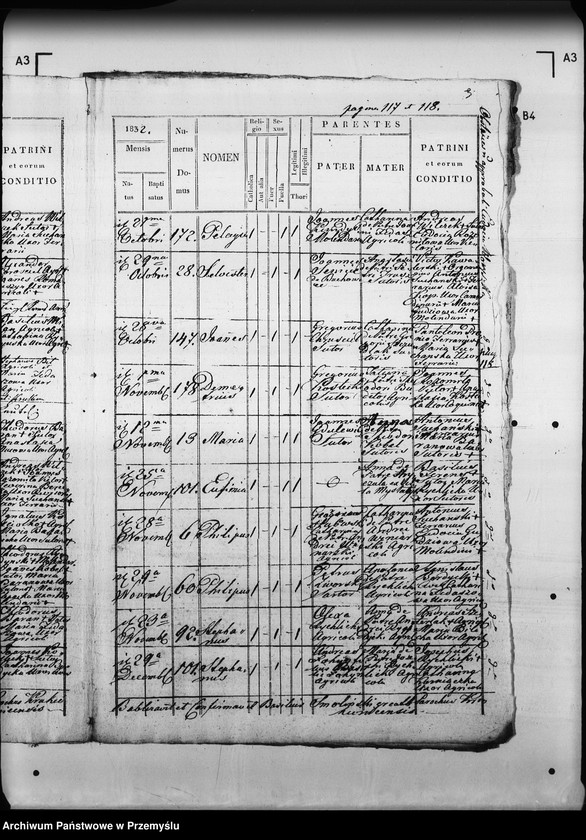 Obraz 7 z jednostki "[Kopie ksiąg metrykalnych parafii Krukienice z filią Ostrożec (dekanat Mościska)]"