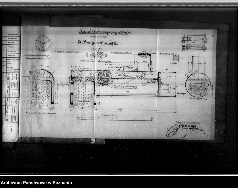 Obraz 14 z jednostki "Tartaki Spółki Lasowej w Smolarach pow. czarnkowski kocioł parowy nr woj. 2640"